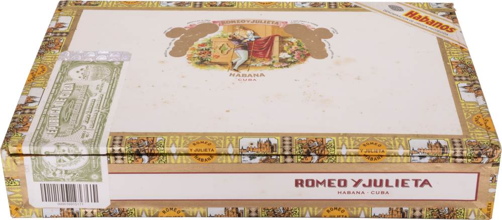 Romeo y Julieta Petit Coronas packaging