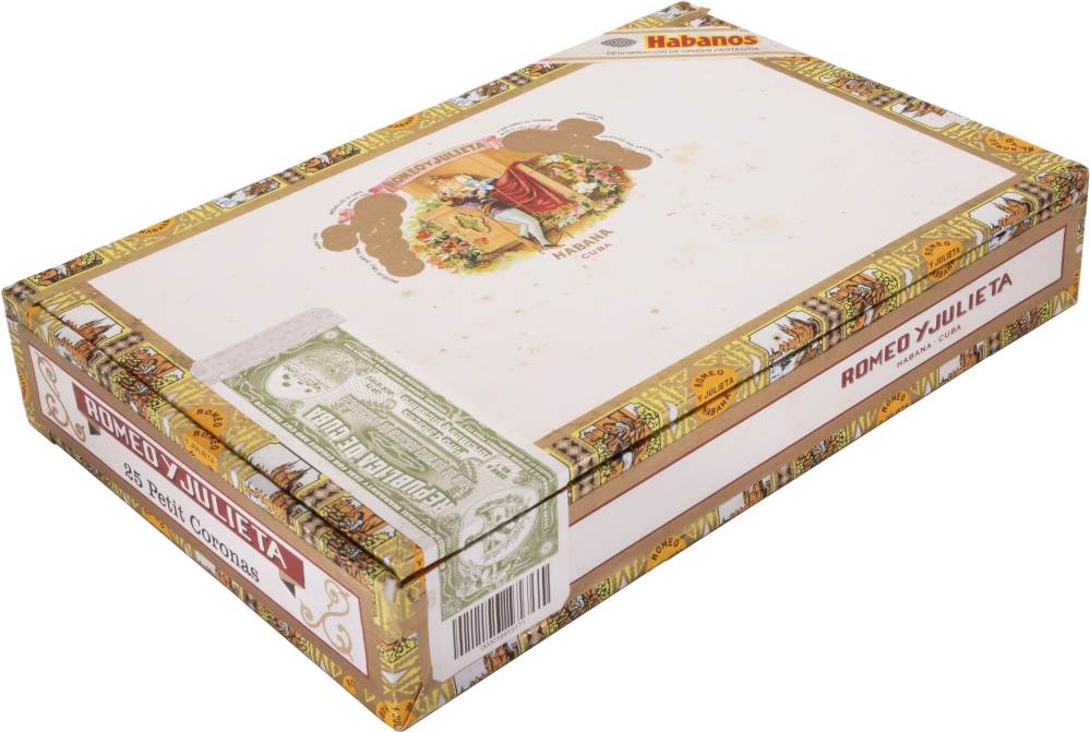 Romeo y Julieta Petit Coronas packaging