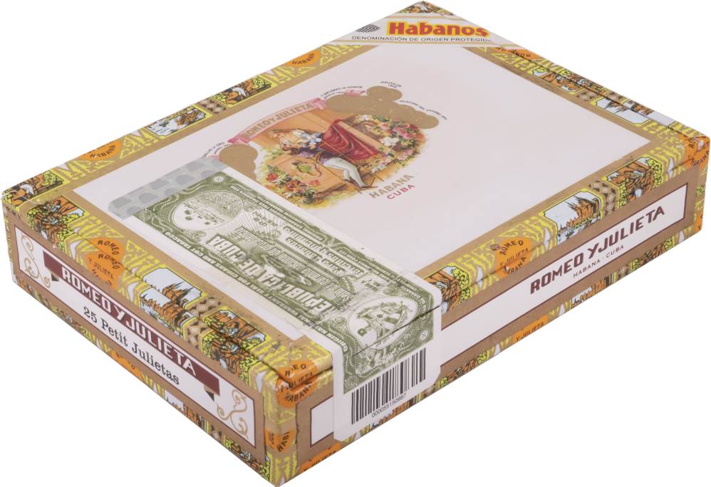 Romeo y Julieta Petit Julietas packaging