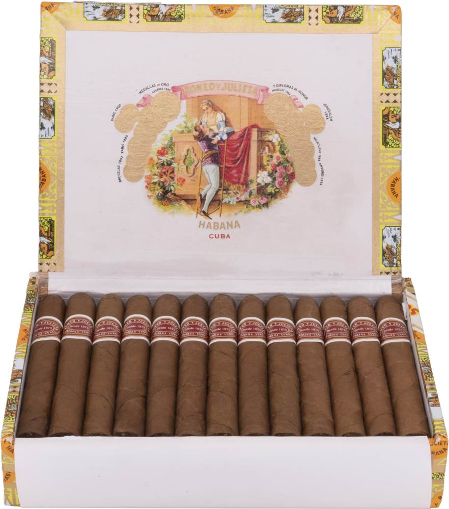 Romeo y Julieta Petit Julietas packaging