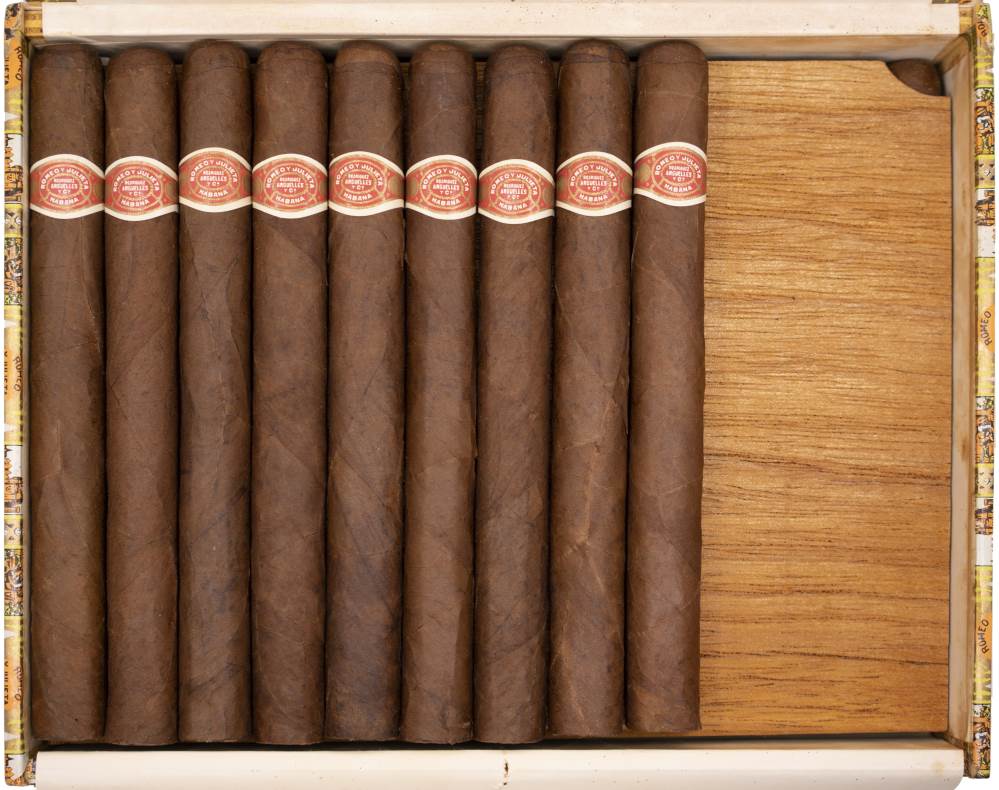 Romeo y Julieta Prince of Wales packaging