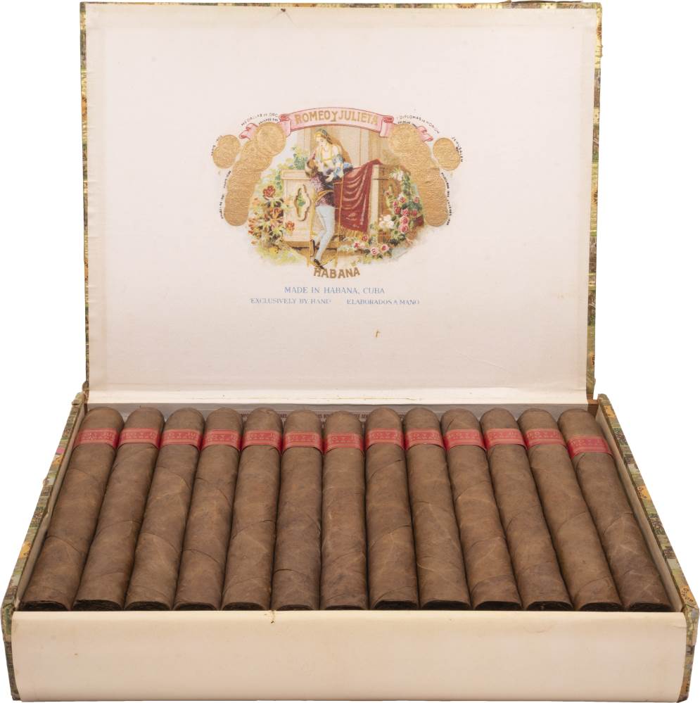 Romeo y Julieta Prince of Wales packaging