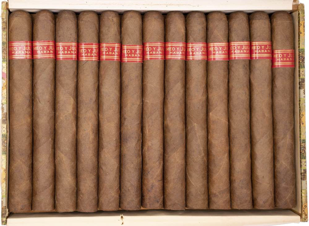 Romeo y Julieta Prince of Wales packaging