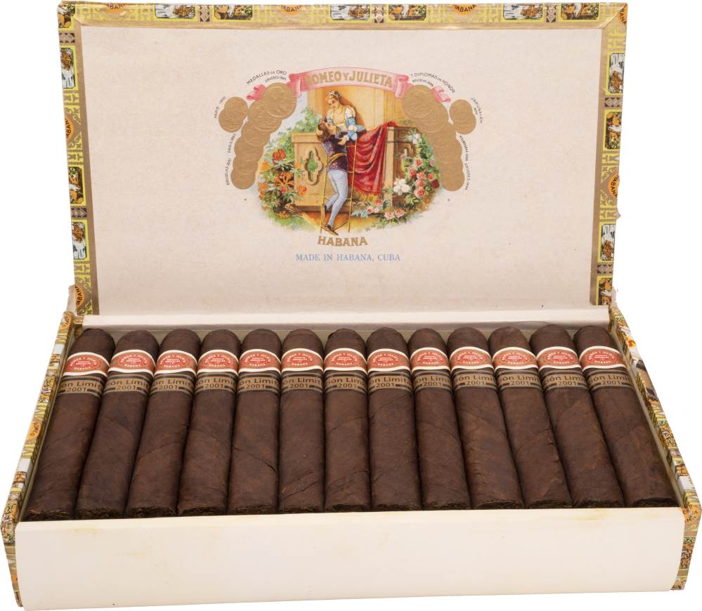 Romeo y Julieta Edición Limitada packaging