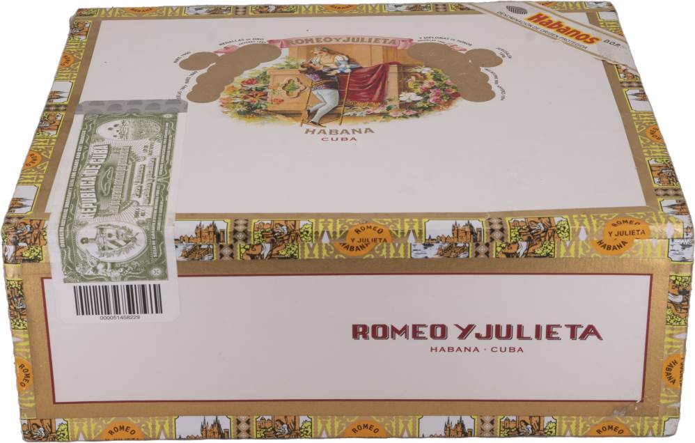 Romeo y Julieta Romeo No.1 packaging