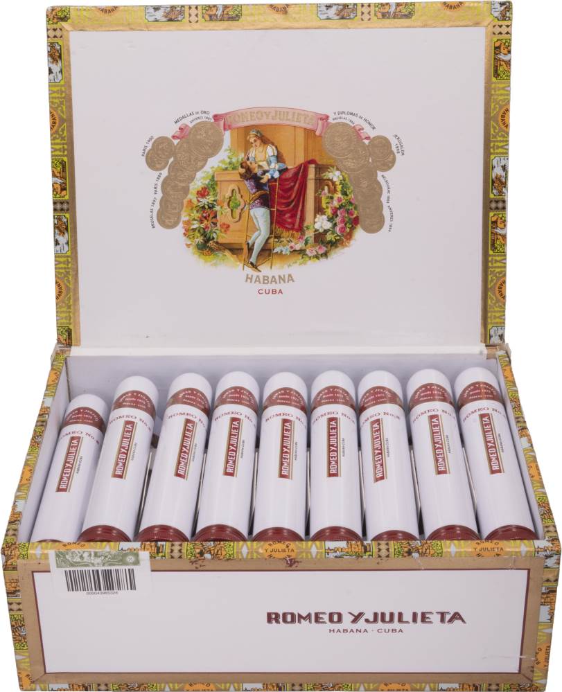 Romeo y Julieta Romeo No.2 packaging