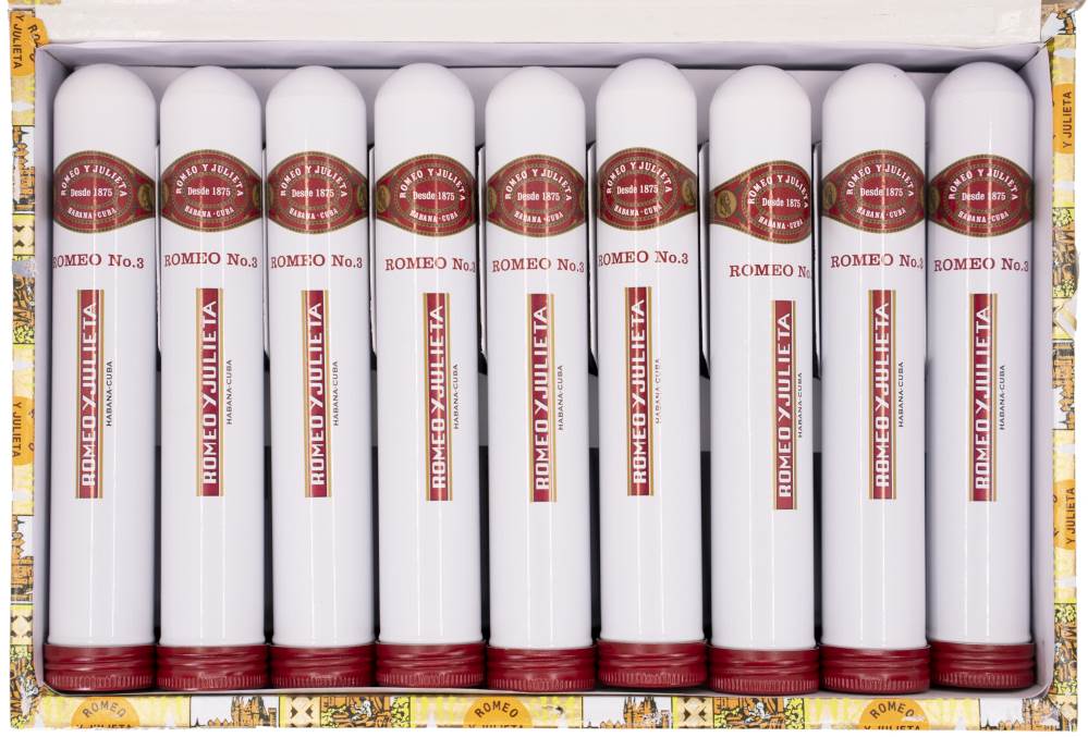 Romeo y Julieta Romeo No.3 packaging
