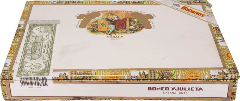 Romeo y Julieta Romeo No.2 packaging