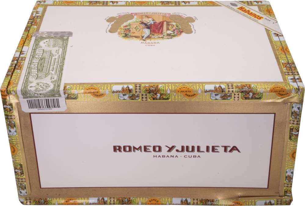 Romeo y Julieta Romeo No.2 packaging