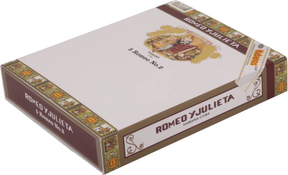 Romeo y Julieta Romeo No.2 packaging