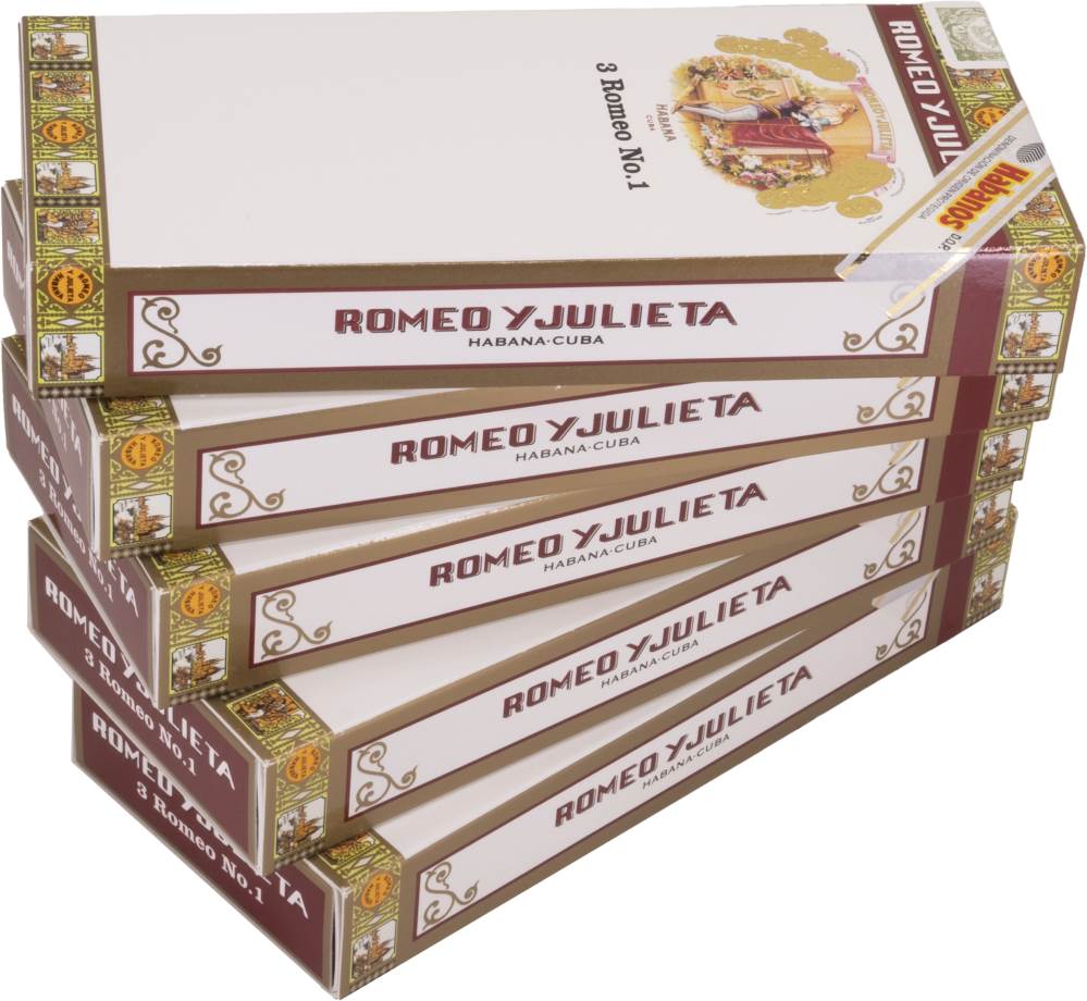 Romeo y Julieta Romeo No.1 packaging