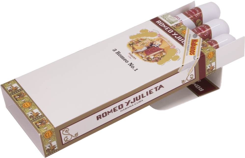 Romeo y Julieta Romeo No.1 packaging