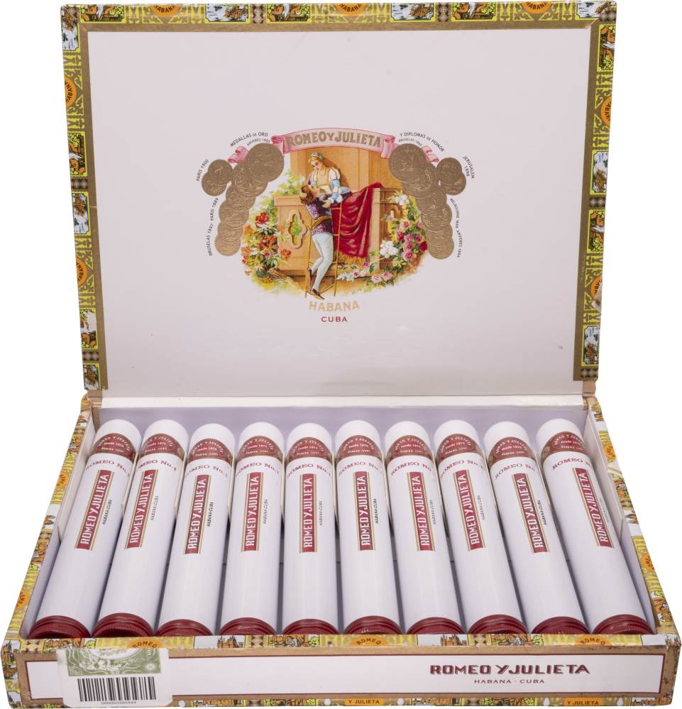 Romeo y Julieta Romeo No.1 packaging
