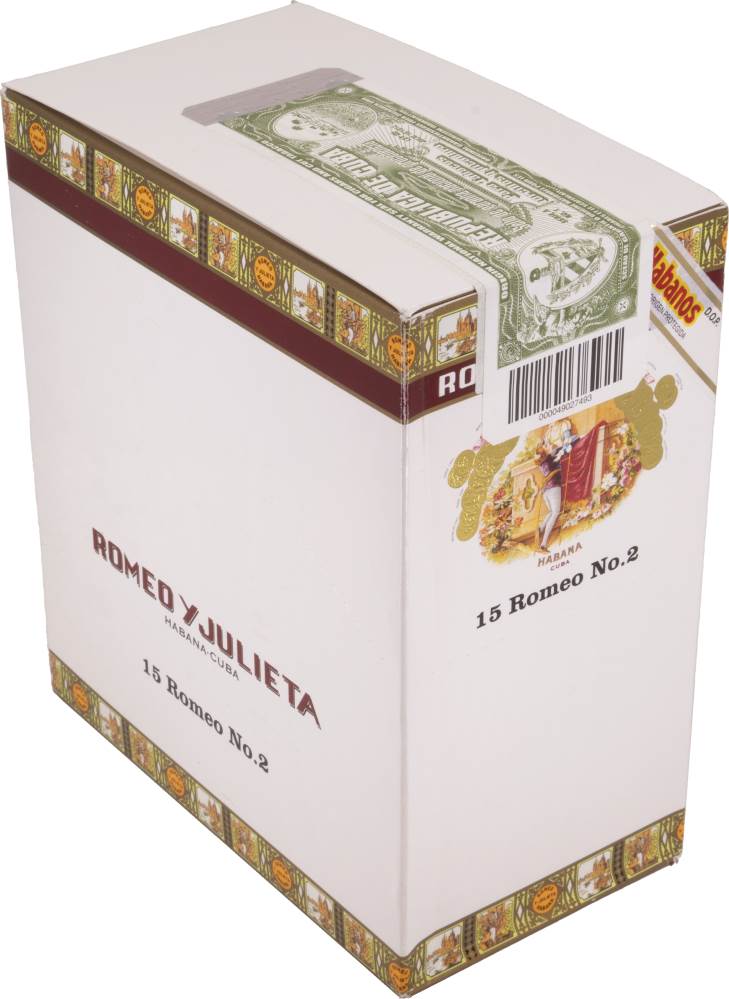 Romeo y Julieta Romeo No.2 packaging