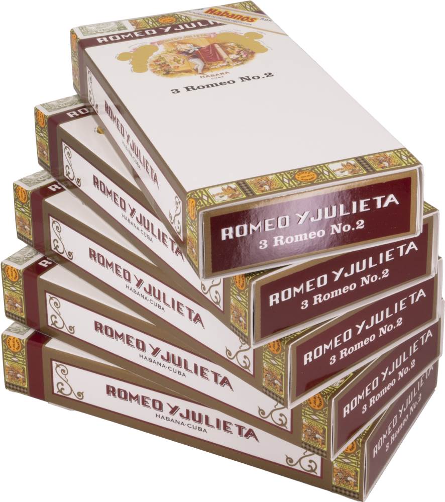 Romeo y Julieta Romeo No.2 packaging