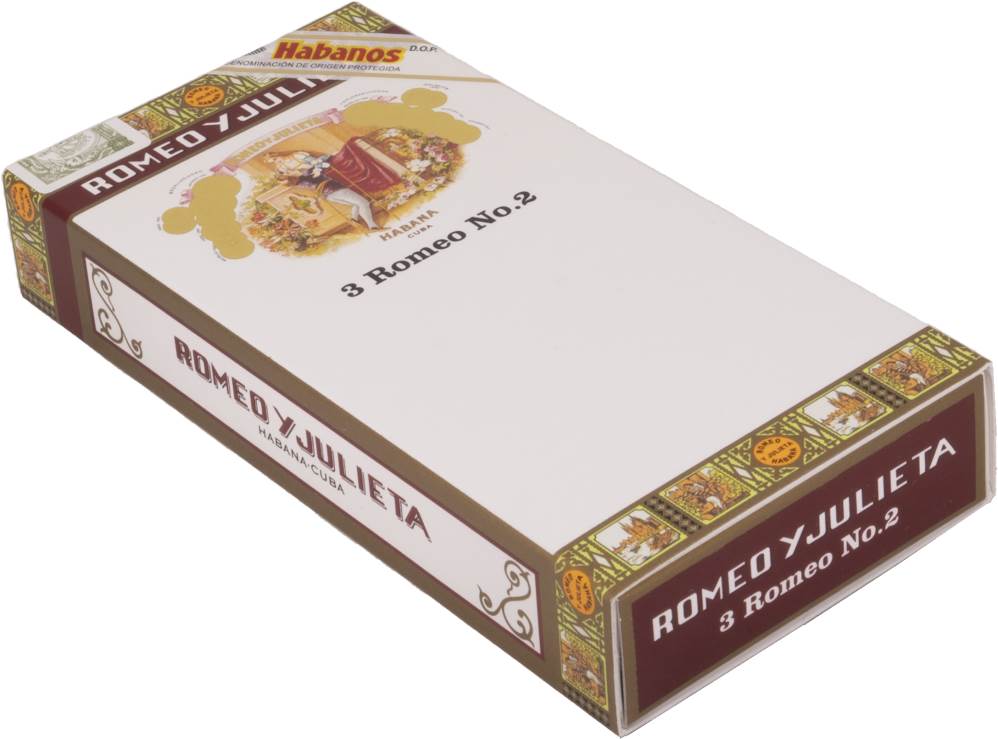 Romeo y Julieta Romeo No.2 packaging