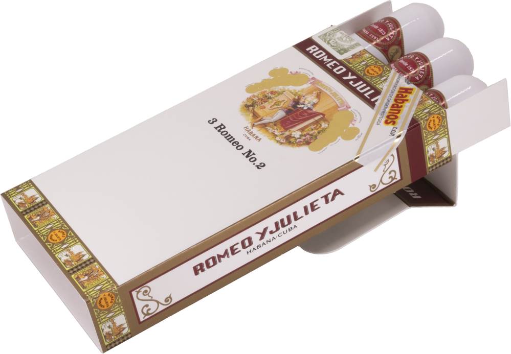 Romeo y Julieta Romeo No.2 packaging