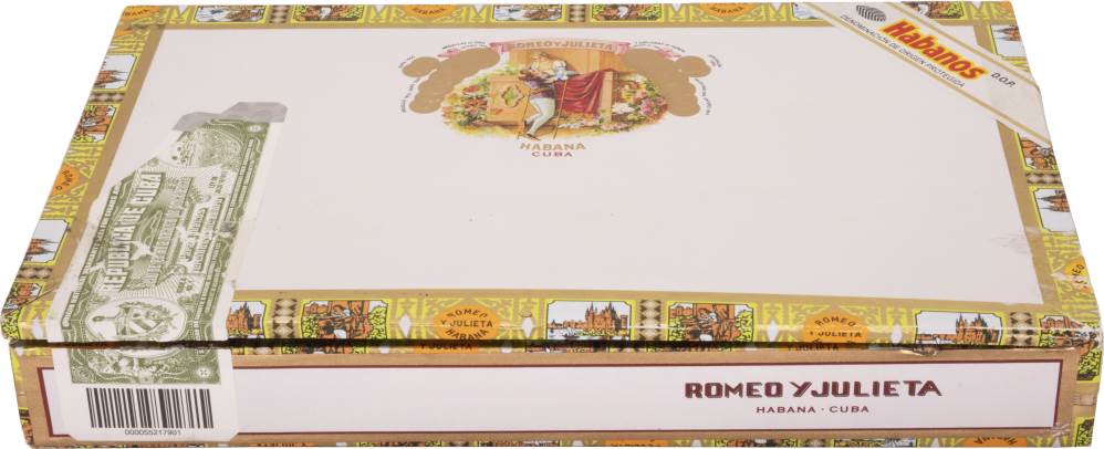 Romeo y Julieta Romeo No.3 packaging