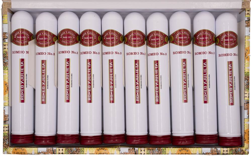 Romeo y Julieta Romeo No.3 packaging
