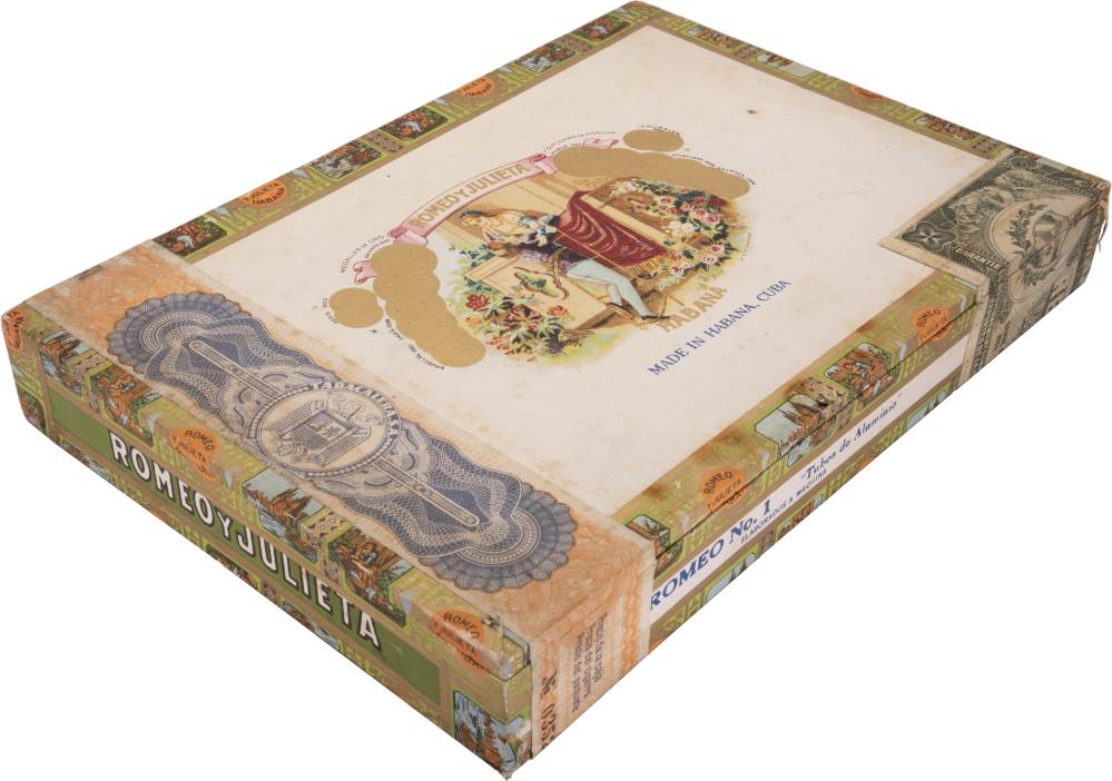 Romeo y Julieta Romeo No.1 packaging
