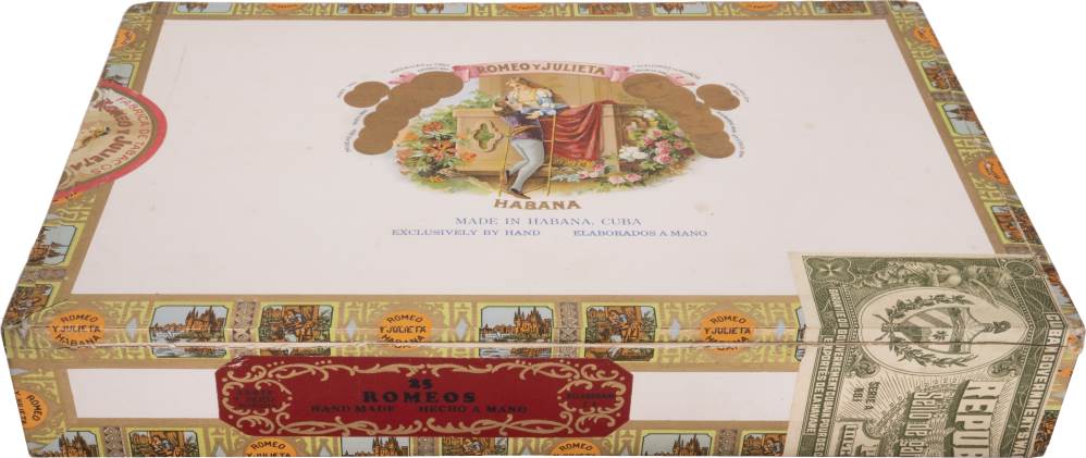 Romeo y Julieta Romeos packaging