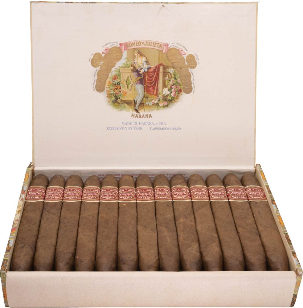 Romeo y Julieta Romeos packaging