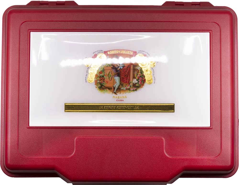 Romeo y Julieta Travel Humidor packaging