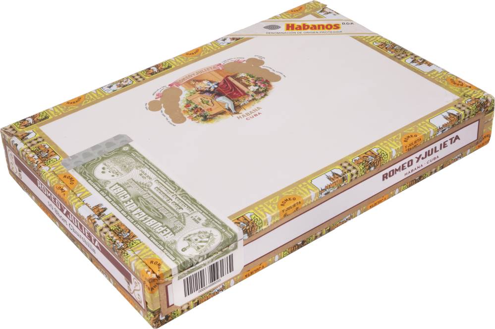 Romeo y Julieta Short Churchills packaging