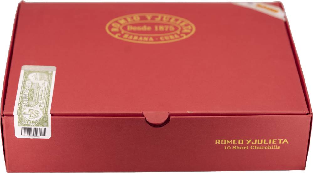 Romeo y Julieta Travel Humidor packaging
