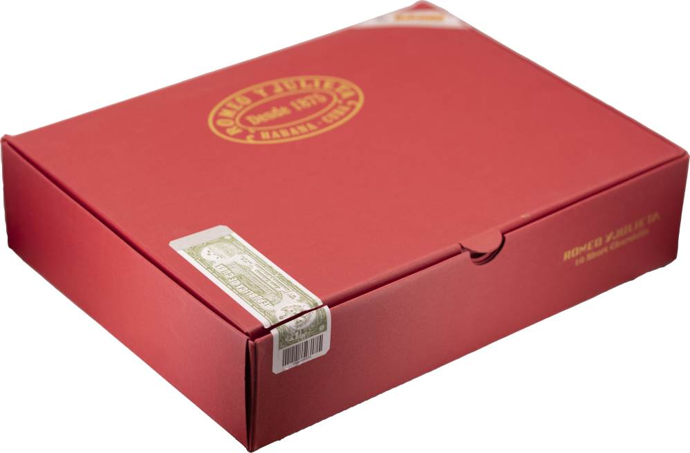 Romeo y Julieta Travel Humidor packaging