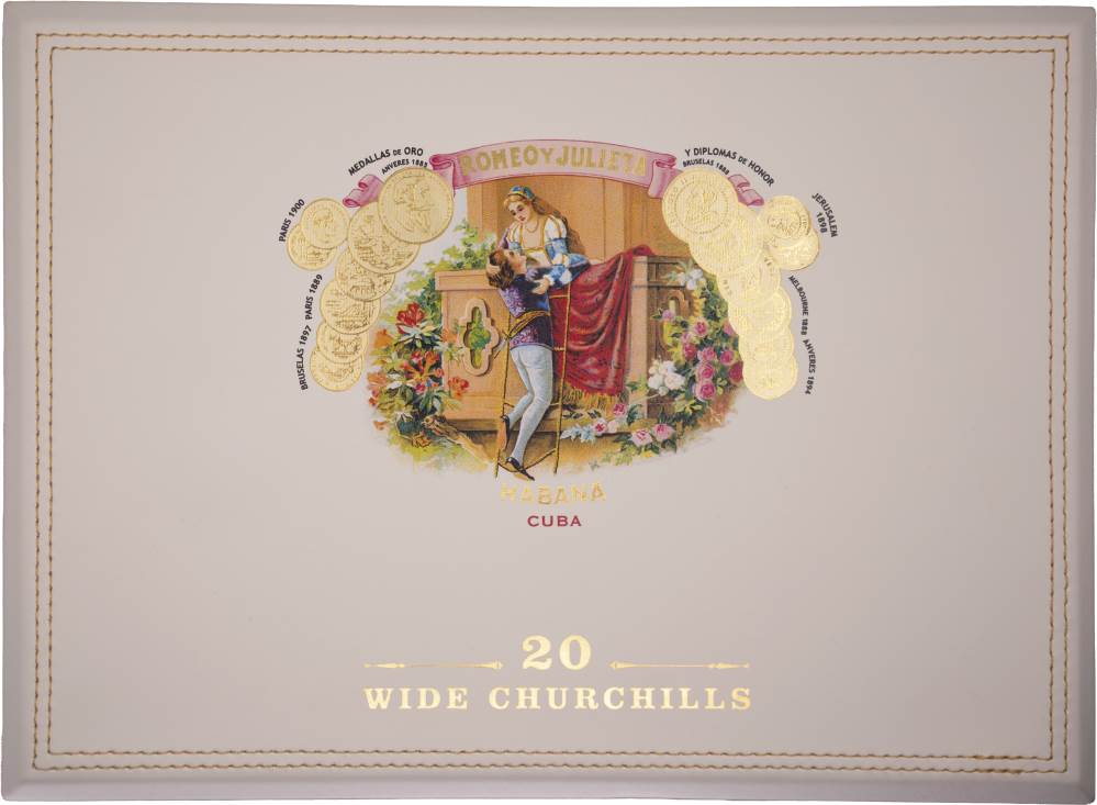 Romeo y Julieta Travel Humidor packaging