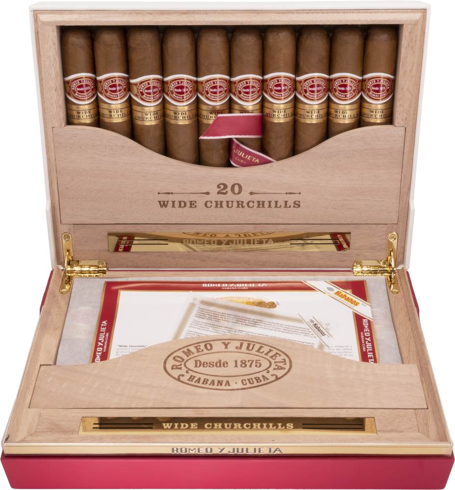 Romeo y Julieta Travel Humidor packaging