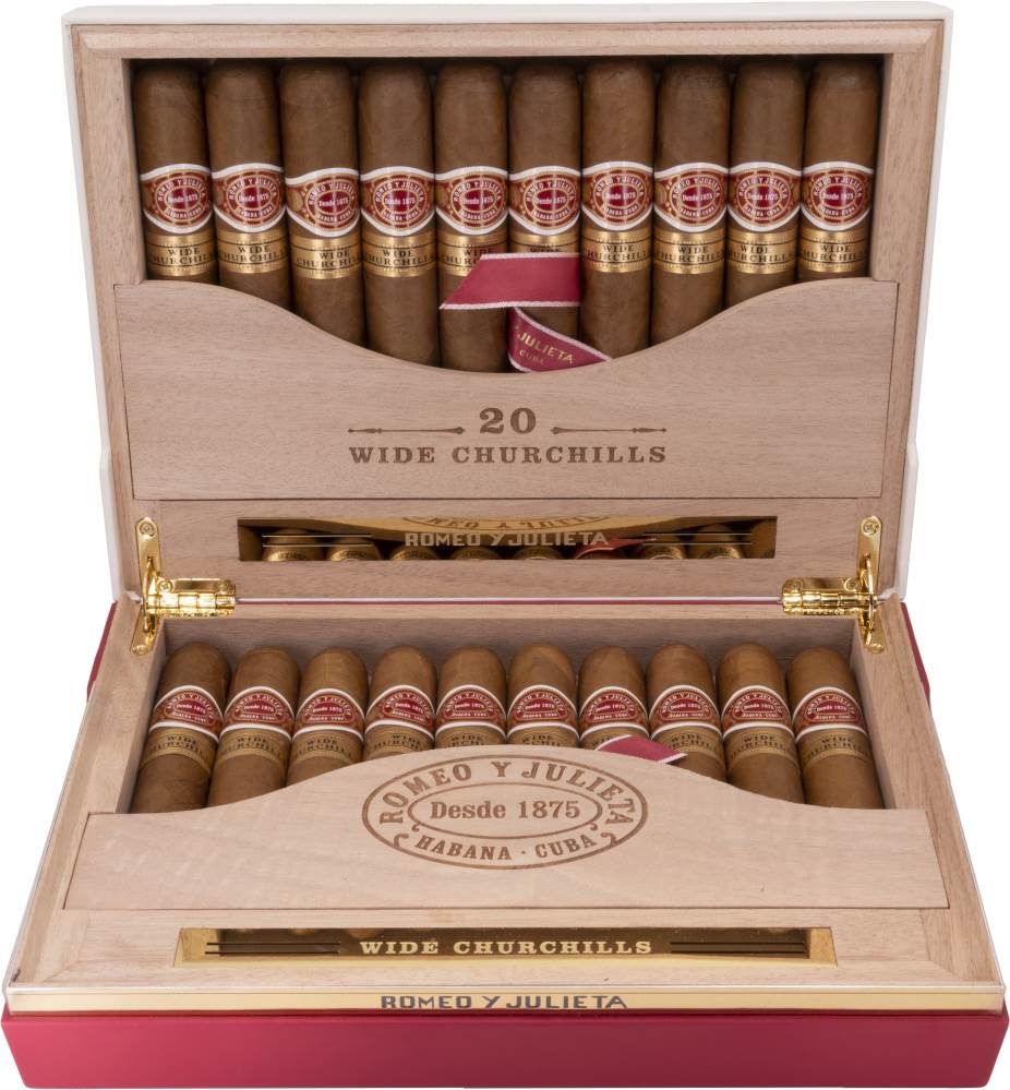 Romeo y Julieta Travel Humidor packaging