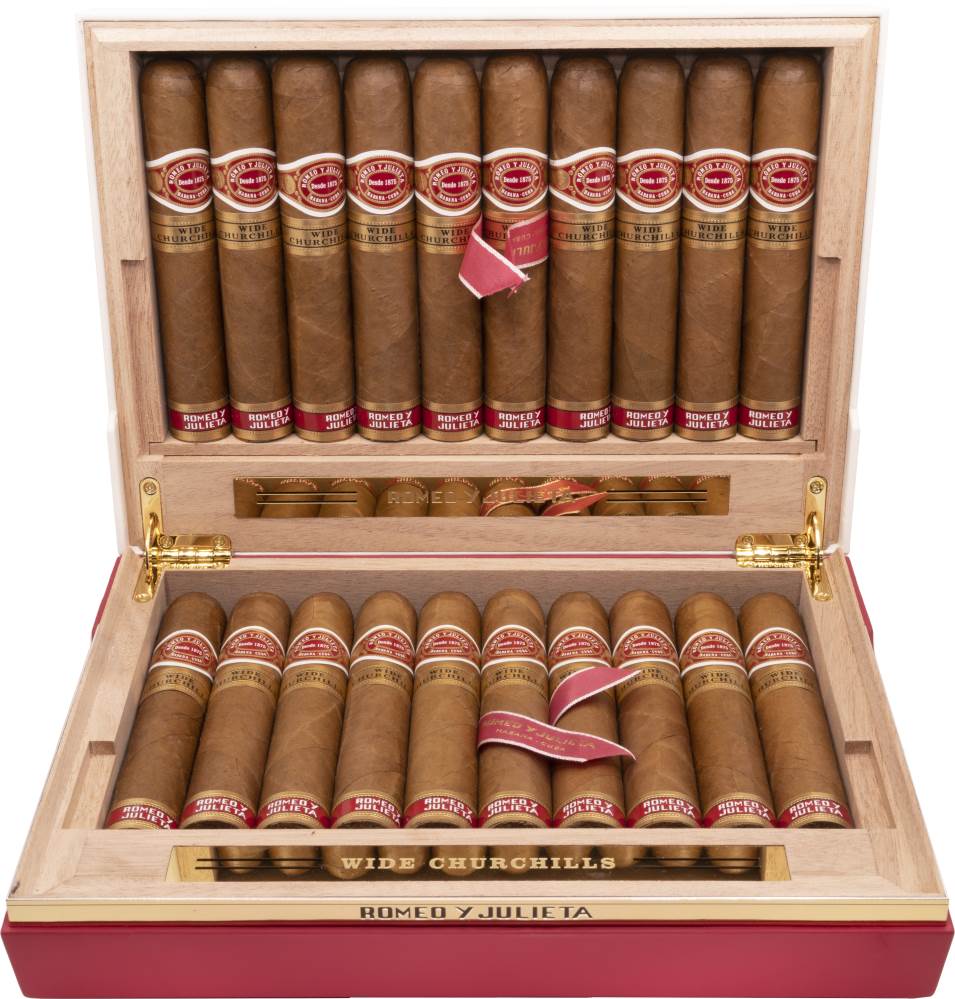 Romeo y Julieta Travel Humidor packaging