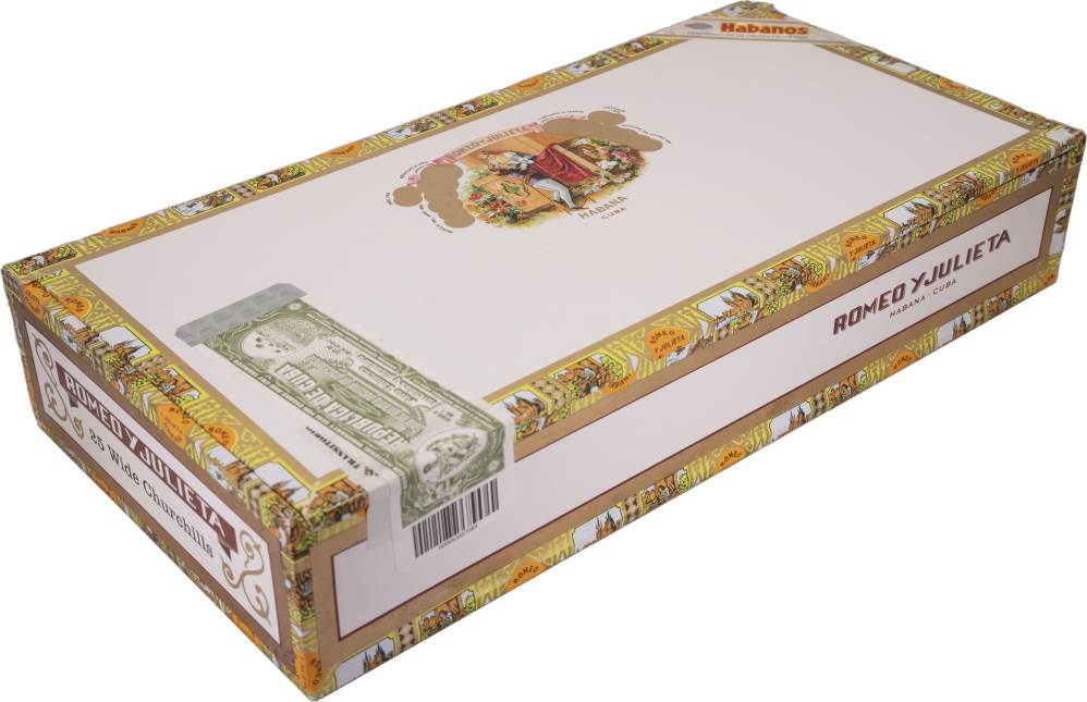 Romeo y Julieta Wide Churchills packaging