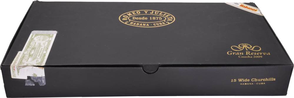 Romeo y Julieta Gran Reserva Cosecha 2009 packaging