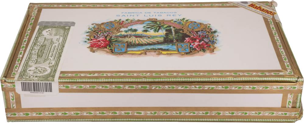 Saint Luis Rey Regios packaging