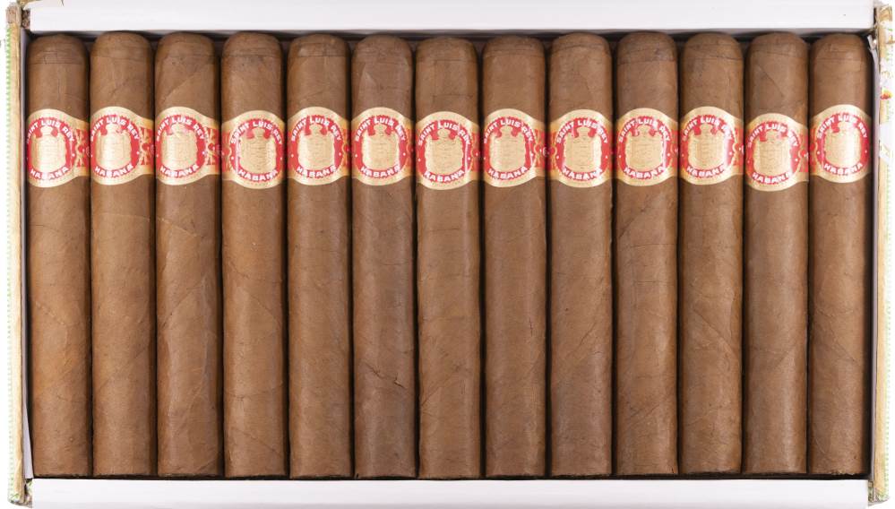 Saint Luis Rey Regios packaging