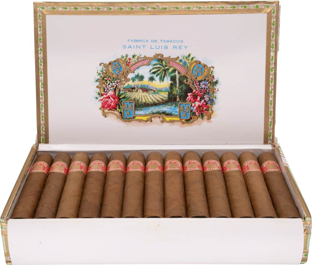 Saint Luis Rey Regios packaging