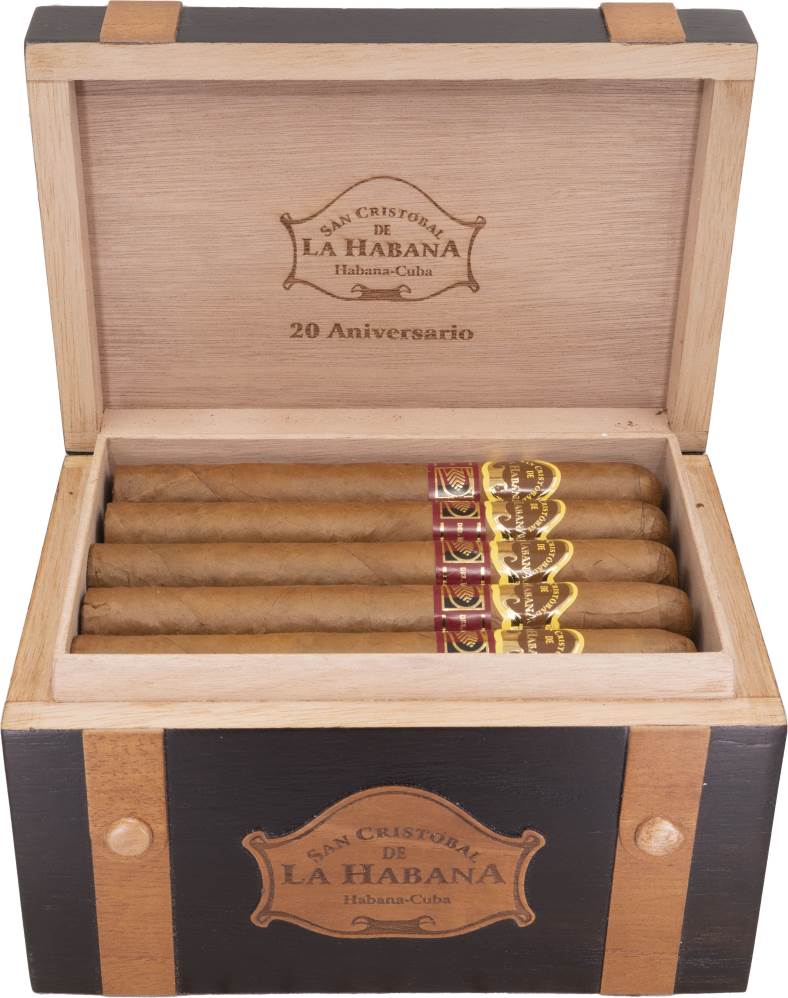 San Cristóbal de la Habana 20 Aniversario packaging