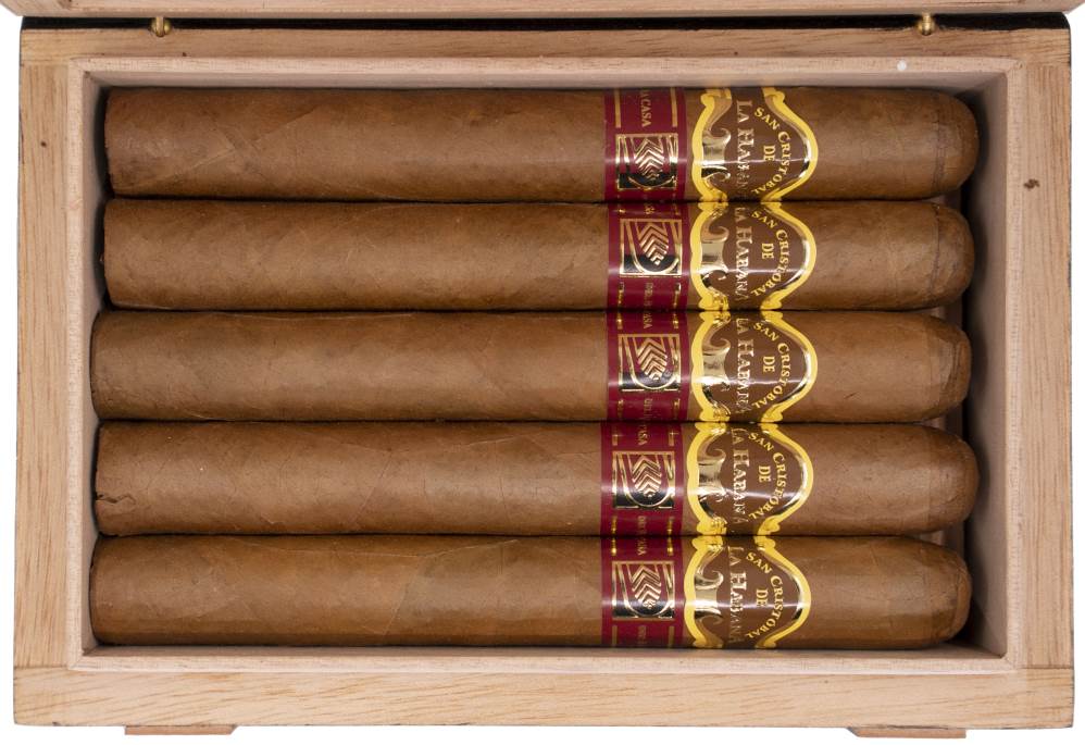 San Cristóbal de la Habana 20 Aniversario packaging