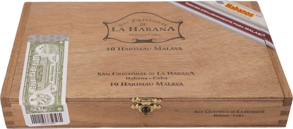 San Cristóbal de la Habana Edición Regional Malasia packaging