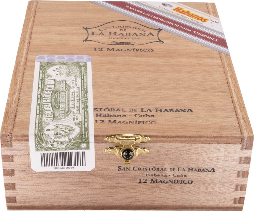 San Cristóbal de la Habana Edición Regional Andorra packaging