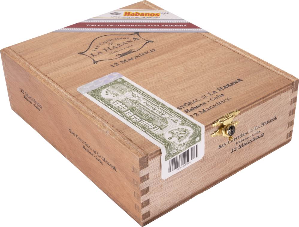 San Cristóbal de la Habana Edición Regional Andorra packaging