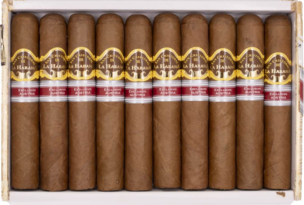 San Cristóbal de la Habana Edición Regional Austria packaging