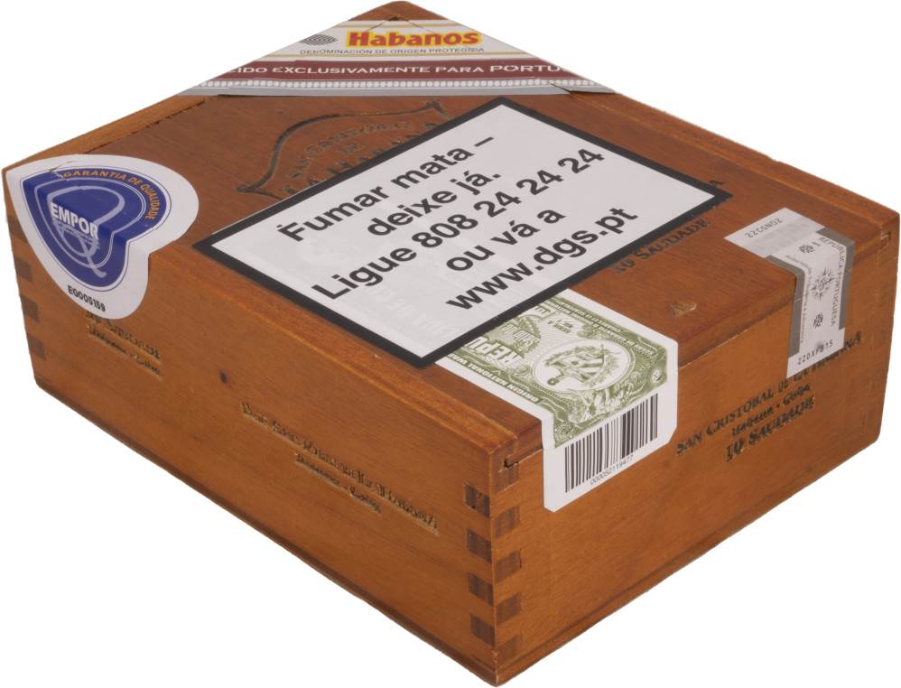 San Cristóbal de la Habana Edición Regional Portugal packaging