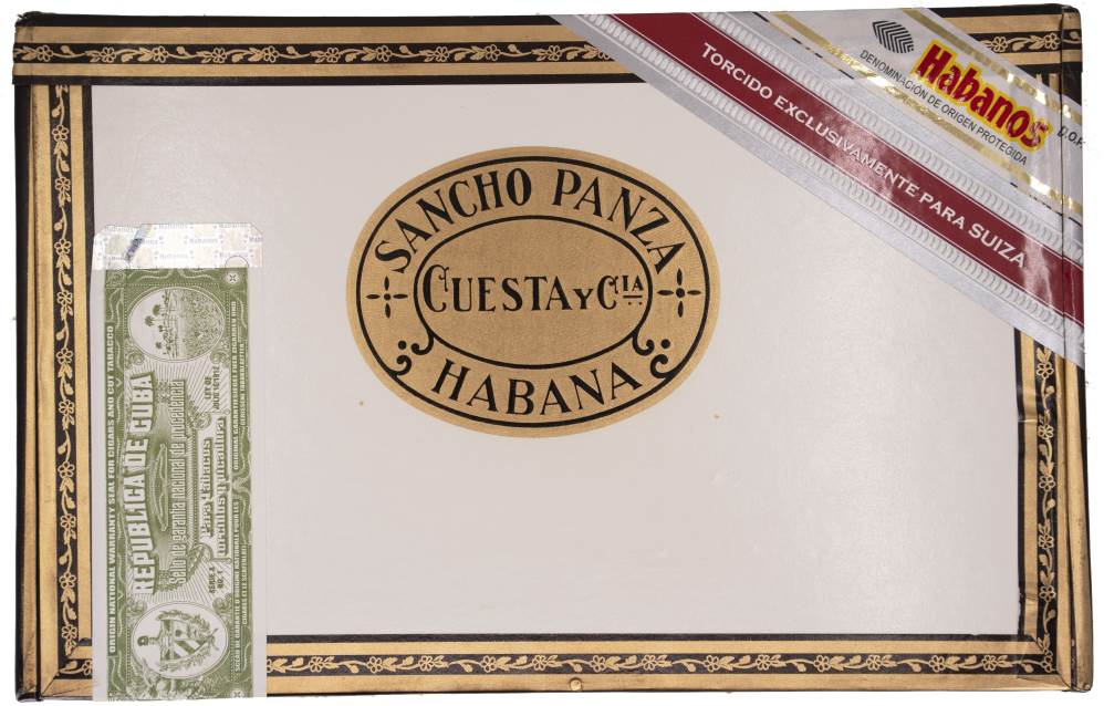 Sancho Panza Edición Regional Suiza packaging