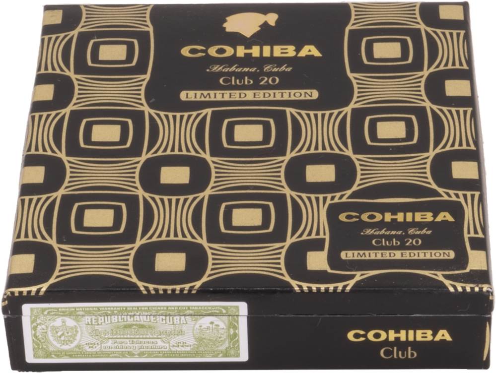 Small Cigars Cohiba Club packaging