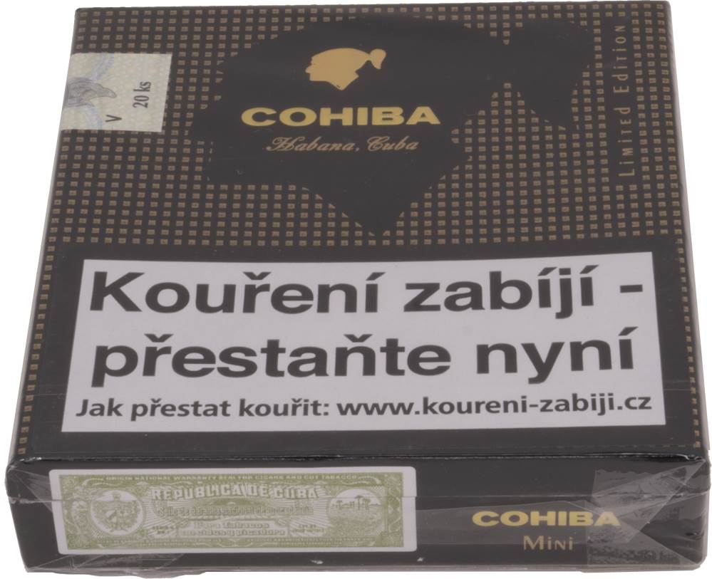 Small Cigars Cohiba Mini packaging
