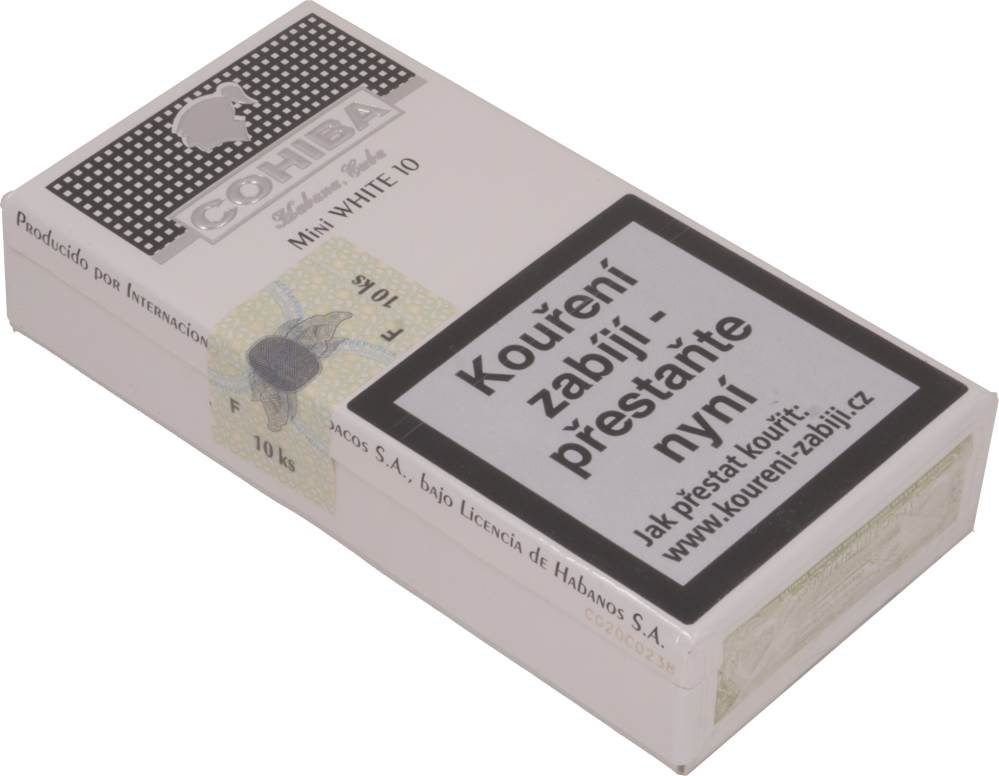 Small Cigars Cohiba Mini White packaging